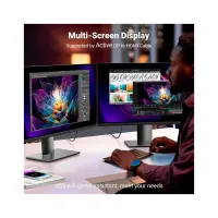 Кабель мультимедийный DisplayPort M to HDMI M 1.0m V2.0 4K60Hz DP119 black Ugreen (15773) - Изображение 9