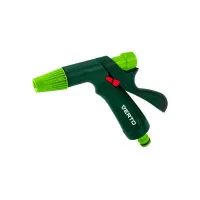 Пістолет для поливу Verto пістолетний, 1/2"-3/4", регулювання напору / розпилу води, тримач двокомпонентний (15G716) - Зображення 1