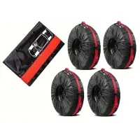 Чохол для зберігання автомобільних коліс Poputchik розмір L R17-20, 4 шт (16-002/4шт) - 1