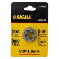 Плашка Sigma М8x1.0мм (1604201) - 3