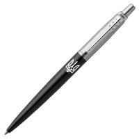 Ручка шариковая Parker JOTTER 17 UKRAINE Bond Street Black CT BP Трезубец (16232_T001w) - Изображение 3