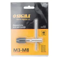Вороток для мітчиків Sigma М3-М8 Т-подібний (1631581) (1631581) - 3