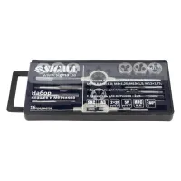 Набір мітчиків і плашок Sigma 16 предм., пластиковий кейс (1641111) - 3