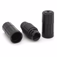 Зрощувач Voltronic 1+1 RJ45 UTP 5e 8P8C IP68, black (16628) - Image 1