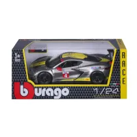 Машина Bburago Chevrolet Corvette C8.R (124) (18-28024) - 10