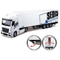 Спецтехніка Bburago Фура Mercedes-Benz Actros з навантажувачем (18-31471) - 2