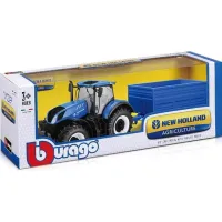 Спецтехніка Bburago Трактор New Holland серії Farm (18-44067) - 3