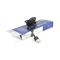 Дата кабель USB 2.0 to Lightning 2.0m 2A magnetic nylon black PiPo (18166) - 5