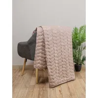 Покривало Home Line Belive стьобане (бежевий) 210х240 (183988) - 2