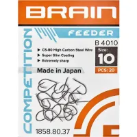 Гачок Brain Feeder B4010 10 (20 шт/уп) Black Nickel (1858.80.37) - 2