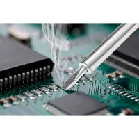 Паяльник електричний Neo Tools 60Вт 450°C нікельована мідь (19-156) - 3