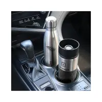 Термокружка Tavialo + 2 ущільнювальних кільця 420 мл Чорний (190420101) - 6