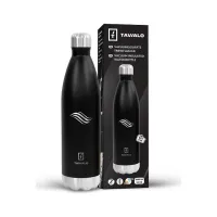 Термокружка Tavialo 1 л матовий чорний колір (191010101) - 5