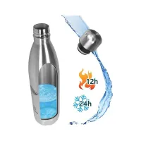 Термокружка Tavialo 500 мл металевий сріблястий колір (191500109) - 2