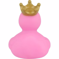 Іграшка для ванної Funny Ducks Качка Рожева у короні (1926) - Image 4