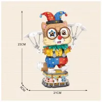 Конструктор LOZ mini Клоун Білка (1947) - 6