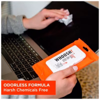 Серветки Whoosh! Screen Shine 20 WIPES 10х7cm + 1microfiber 14х14cm (1FG20WPENFR) - Image 5