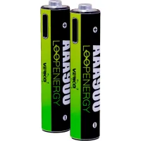 Акумулятор Verico AAA USB Type-C 600mAh 1.5V Li-ion * 2 (LoopEnergy) (1UDBT-A2WEB2-NN) - 1