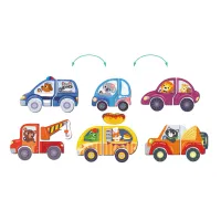 Навчальний набір DoDo Магнітна гра Дорожні пригоди (200244) - 5