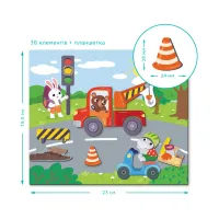 Навчальний набір DoDo Магнітна гра Дорожні пригоди (200244) - 6