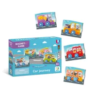 Навчальний набір DoDo Магнітна гра Автомобільна подорож (200253) - 2