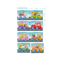 Навчальний набір DoDo Магнітна гра Автомобільна подорож (200253) - 5