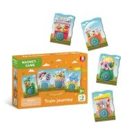 Навчальний набір DoDo Магнітна гра Подорож потягом (200254) - 2