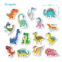 Пазл DoDo Набір магнітів Динозаврики (200257) - 4