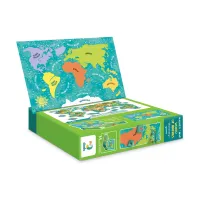 Навчальний набір DoDo Магнітна мапа світу тварини (200267) - 7