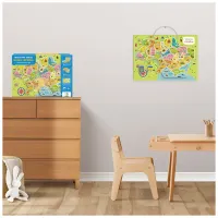 Навчальний набір DoDo Магнітна мапа України (200268) - 7