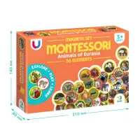 Навчальний набір DoDo Магнітний набір Монтесорі Тварини на континентах: Євразія (200285) - 5