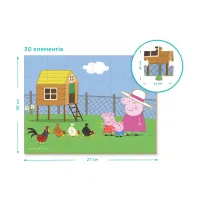 Пазл DoDo на 30 елементів Peppa Pig (200301) - 4