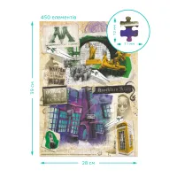 Пазл DoDo Hard-M Harry Potter. Міністерство магії та Алея Ноктерн (200504) - 4