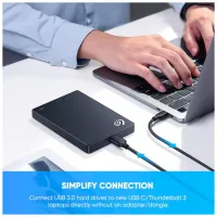 Дата кабель USB-C 3.1 to Micro USB 3.0 1.0m 3A US312 black Ugreen (20103) - 7
