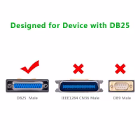 Кабель для принтера USB 2.0 to DB25 2.0m US167 black Ugreen (20224) - Image 8