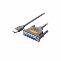 Кабель для принтера USB 2.0 to DB25 2.0m US167 black Ugreen (20224) - Image 1