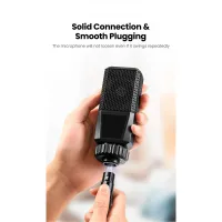 Кабель мультимедійний 3.5mm M to XLR F 2.0m AV182 black Ugreen (20244) - Зображення 9