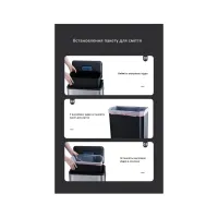 Контейнер для сміття JAH Soft Close З педаллю З внутрішнім відром Срібний металік 30 л (20264) - Зображення 9