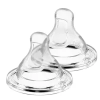 Соска Chicco Perfect силікон, середній потік, 2м+, 2 шт (20323.00) - 1