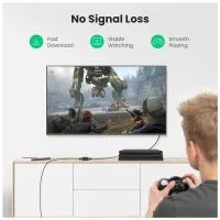 Сращиватель RJ-45 NW114 Ethernet Cable Extender Adapter Black Ugreen (20390) - Изображение 3