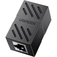 Сращиватель RJ-45 NW114 Ethernet Cable Extender Adapter Black Ugreen (20390) - Изображение 1