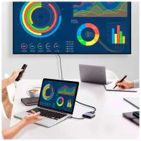 Перехідник USB 3.0 to HDMI + VGA CM449 gray Ugreen (20518) - Зображення 7