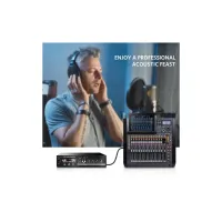 Кабель мультимедійний XLR M to XLR F 2.0m AV130 black Ugreen (20710) - 8