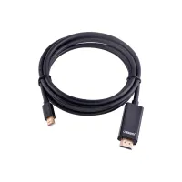 Кабель мультимедійний miniDisplayPort M to HDMI M 1.5m MD101 4K black Ugreen (20848) - 3