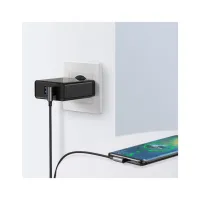 Дата кабель USB 2.0 AM to USB-C 0.5m 3A 90° corner US176 black Ugreen (20855) - 4