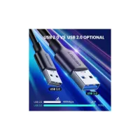 Дата кабель USB 3.0 AM to Type-C 1.0m US184 Black Ugreen (20882) - 4