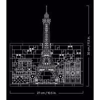 Конструктор LEGO Architecture Париж — місто кохання (21064) - Image 7