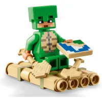 Конструктор LEGO Minecraft Пляжний будинок у формі черепахи 234 деталей (21254) - 6