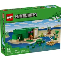Конструктор LEGO Minecraft Пляжний будинок у формі черепахи 234 деталей (21254) - 1