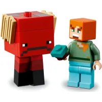 Конструктор LEGO Minecraft Битва з лавою у Незері (21266) - 8